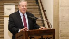 Publisher Steve Forbes, a two-time aspirant for the Republican presidential nomination, still clings closely to Republican economic orthodoxy and has little good to say about President Obama.