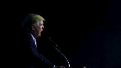 U.S. Republican presidential candidate Donald Trump speaks at a campaign rally at Winner Aviation in Youngstown, Ohio