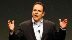 U.S. Senate candidate Matt Bevin speaks at FreePAC Kentucky in Louisville