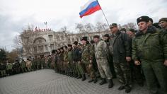 Crimean and Russian Cossack volunteers