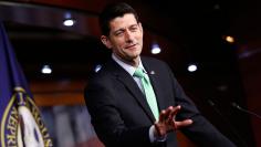 U.S. House Speaker Ryan holds his weekly news conference at the U.S. Capitol in Washington