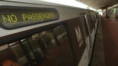 LAST TRAIN FROM WASHINGTON ARRIVES IN MARYLAND PRIOR TO ISABEL.