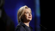 Democratic U.S. presidential candidate Hillary Clinton addresses the U.S. Conference of Mayors Annual Meeting in San Francisco