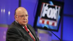 Roger Ailes, chairman and CEO of Fox News attends panel discussion at Television Critics Association summer press tour in Pasadena