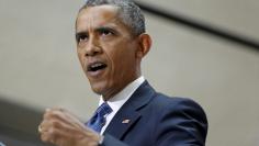 Obama decries the arguments of his opponents as he delivers remarks on a nuclear deal with Iran at American University in Washington