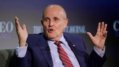 Rudy Giuliani, vice chairman of the Trump Presidential Transition Team, speaks in Washington.