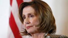 U.S. House Minority Leader Pelosi takes part in a news conference after a meeting with representatives from the Chambers Senators and Deputies of Mexico in Mexico City