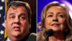 Hillary Clinton and Chris Christie