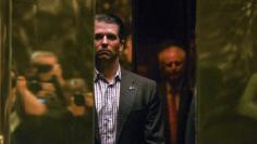 Donald Trump Jr. arrives at Trump Tower in New York City