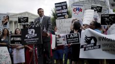 Republican presidential candidate Senator Ted Cruz (R-TX) speaks at the "Women Betrayed Rally to Defund Planned Parenthood" at Capitol Hill in Washington