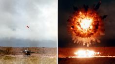 Tomahawk missile test