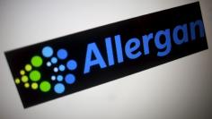 FILE PHOTO: The Allergan logo is seen in this photo illustration November 23, 2015.  REUTERS/Thomas White/Illustration/File Photo                   