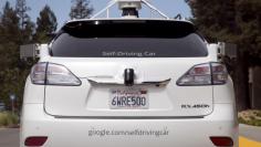 FILE PHOTO -The rear of a Lexus SUV equipped with Google self-driving sensors is seen during a media preview of Google's prototype autonomous vehicles in Mountain View, California September 29, 2015.  REUTERS/Elijah Nouvelage/File Photo 