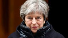 Britain's Prime Minister Theresa May leaves 10 Downing Street, London, January 24, 2018. REUTERS/Toby Melville