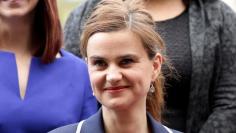 Batley and Spen MP Jo Cox is seen in Westminster