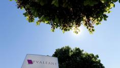 FILE PHOTO: A sign for the headquarters of Valeant Pharmaceuticals International Inc is seen in Laval