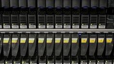 FILE PHOTO -  Hard disks are pictured inside a server room at a company in Bangkok, Thailand, April 5, 2016.  REUTERS/Athit Perawongmetha/File Photo 