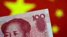 FILE PHOTO: Illustration photo of a China yuan note