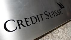 A sign of Swiss bank Credit Suisse is pictured outside its U.S. headquarters in New York City, July 15, 2011.  REUTERS/Mike Segar 