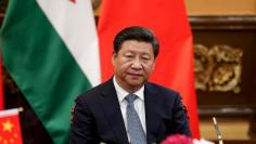 China's President Xi attends a signing ceremony with King of Jordan Abdullah II at The Great Hall Of The People in Beijing