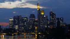 File photo of the skyline of the banking district in Frankfurt, September 18, 2014. REUTERS/Kai Pfaffenbach 