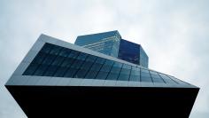 FILE PHOTO: The European Central Bank (ECB) headquarters are pictured in Frankfurt, Germany, December 7, 2017. REUTERS/Ralph Orlowski/File Photo