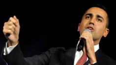 FILE PHOTO: 5-Star Movement  leader Luigi Di Maio speaks in Palermo