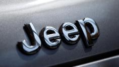 The logo of Fiat Chrysler Automobiles' (FCA) Jeep brand is seen on a vehicle at Tbilisi Mall in Tbilisi, Georgia, April 22, 2016. REUTERS/David Mdzinarishvili 