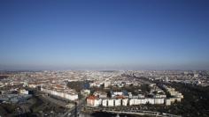 A general view shows the city skyline seen from west to east Berlin, Germany, March 17, 2016.   REUTERS/Fabrizio Bensch  