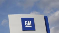 FILE PHOTO -  The GM logo is seen at the General Motors Warren Transmission Operations Plant in Warren, Michigan October 26, 2015.   REUTERS/Rebecca Cook/File Photo    