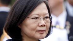 Taiwan's President Tsai Ing-wen visits the Suyapa Cathedral in Tegucigalpa, Honduras January 9, 2017. REUTERS/Jorge Cabrera