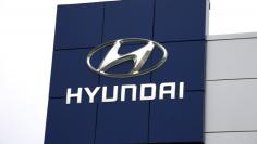 File photo: The Hyundai logo is seen outside a Hyundai car dealer in Golden, Colorado, November 3, 2014. REUTERS/Rick Wilking