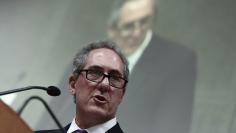 U.S. Trade Representative Michael Froman speaks during a conference organized by the Federation of Indian Chambers of Commerce and Industry (FICCI), in New Delhi November 24, 2014. REUTERS/Adnan Abidi