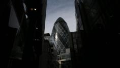 The 30 St Mary Axe skyscraper, which is known locally as "The Gherkin" is seen in London April 24, 2014. REUTERS/Stefan Wermuth