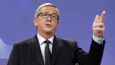 European Commission President, Luxembourg's Jean Claude Juncker addresses a news conference at the European Commission headquarters in Brussels November 12, 2014.  REUTERS/Stringer  