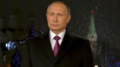 Russian President Putin delivers his annual New Year address to nation in Moscow