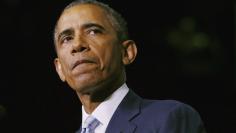 Obama speaks during a visit to Knoxville