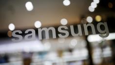 FILE PHOTO: The logo of Samsung Electronic is seen at its headquarters in Seoul