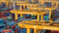 FILE PHOTO - Hanjin Shipping's container terminal is seen at the Busan New Port in Busan August 8, 2013. REUTERS/Lee Jae-Won/File Photo 