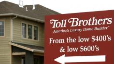 A nearly finished Toll Brothers home is seen in Broomfield, Colorado February 25, 2014.  REUTERS/Rick Wilking 