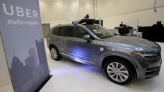 Uber's Volvo XC90 self driving car is shown during a demonstration of self-driving automotive technology in Pittsburgh, Pennsylvania, U.S. September 13, 2016.  REUTERS/Aaron Josefczyk 