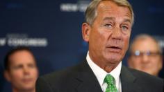 U.S. House Speaker John Boehner (R-OH) speaks to reporters at a news conference following a Republican caucus meeting at the U.S. Capitol in Washington in this file photo from January 7, 2015. REUTERS/Jonathan Ernst/Files