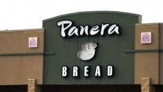 The sign on the hood of a delivery truck for Panera Bread Co. is seen in Westminster, Colorado February 11, 2015. Panera Bread Co was to issue its Q4 2014 Earnings Release on Wednesday.  REUTERS/Rick Wilking 