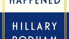 The official book jacket cover for Hillary Clinton’s upcoming book "What Happened" is shown in this image released in New York, NY, U.S., July 27, 2017.   Courtesy Simon & Schuster/Handout via REUTERS