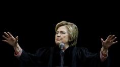 Former Secretary of State Hillary Clinton  in the Brooklyn borough of New York City, New York, U.S. June 8, 2017.   REUTERS/Carlo Allegri 