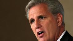 House Majority Leader Kevin McCarthy (R-CA) speaks at the John Hay Initiative in Washington September 28, 2015. REUTERS/Gary Cameron