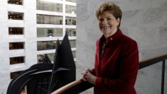 U.S. Senator Jean Shaheen (D-NH) poses for photo on Capitol Hill in Washington, U.S., December 21, 2017.  REUTERS/Yuri Gripas