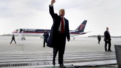 U.S. Republican presidential nominee Donald Trump attends a campaign event in Wilmington, Ohio, U.S. November 4,  2016.   REUTERS/Carlo Allegri/File Photo