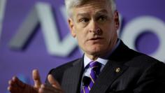 Senator Bill Cassidy (R-LA) speaks about healthcare reform in Washington, U.S., October 18, 2017.   REUTERS/Joshua Roberts