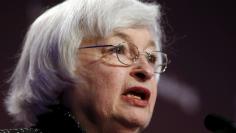 Federal Reserve Chair Janet Yellen addresses the Institute for New Economic Thinking Conference on Finance and Society at the IMF in Washington May 6, 2015. REUTERS/Kevin Lamarque 